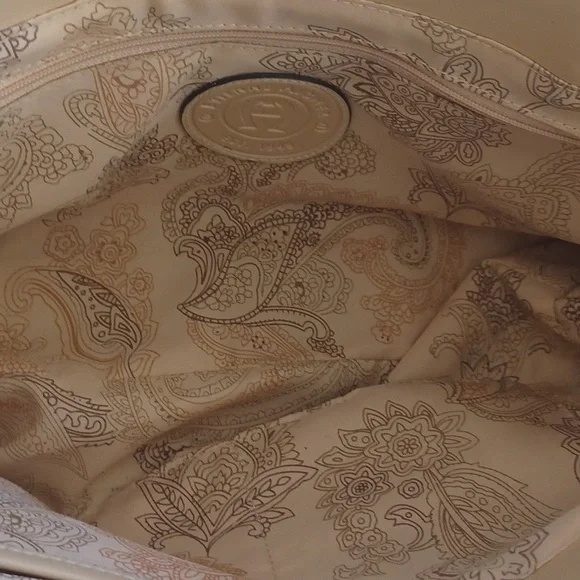 Etienne Aigner Spacious Woven Zippered Bag - Picture 12 of 16